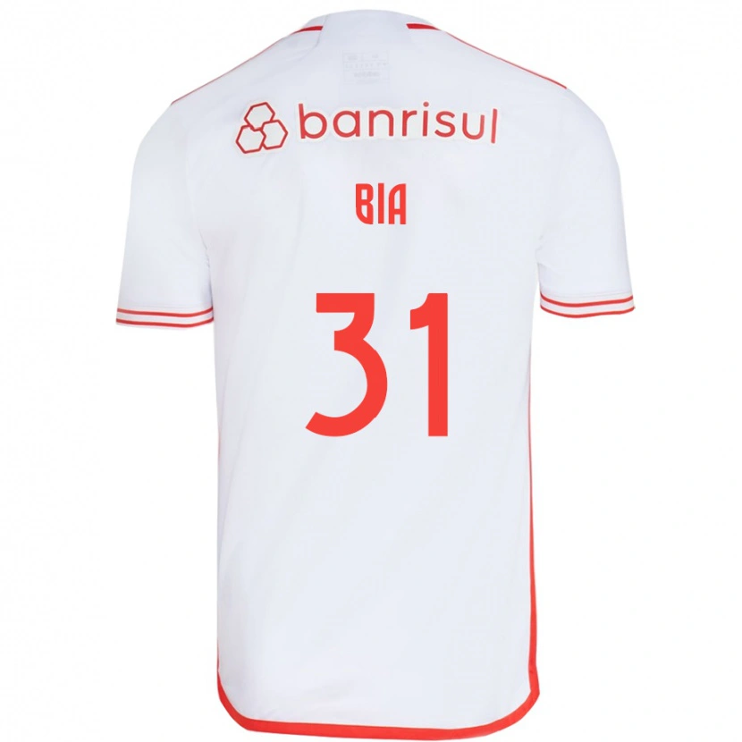 Danxen Men Bia #31 White Red Away Jersey 2025/26 T-Shirt