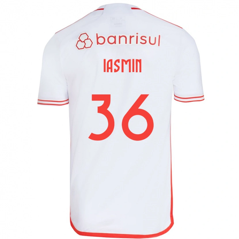 Danxen Men Iasmin #36 White Red Away Jersey 2025/26 T-Shirt