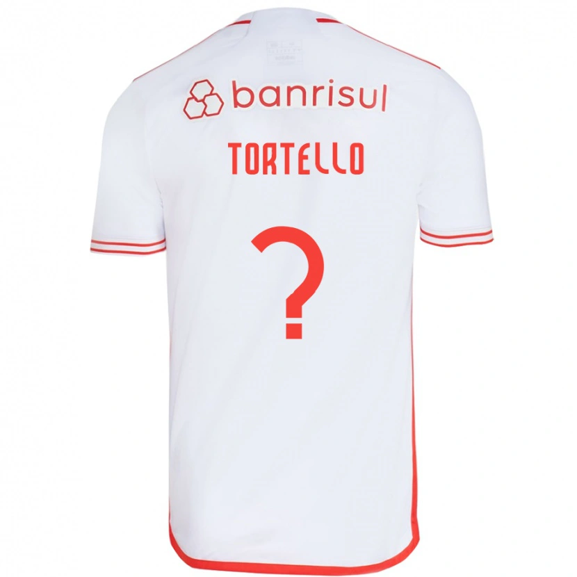 Danxen Men Tortello #0 White Red Away Jersey 2025/26 T-Shirt