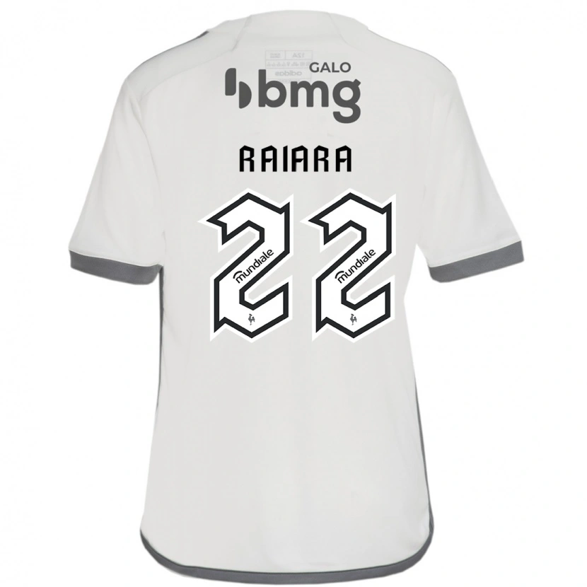 Danxen Men Raiara #22 Off White Away Jersey 2025/26 T-Shirt