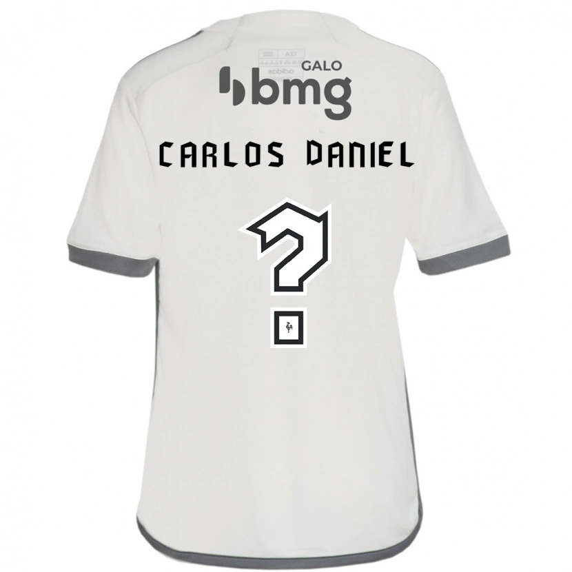 Danxen Men Carlos Daniel #0 Off White Away Jersey 2025/26 T-Shirt