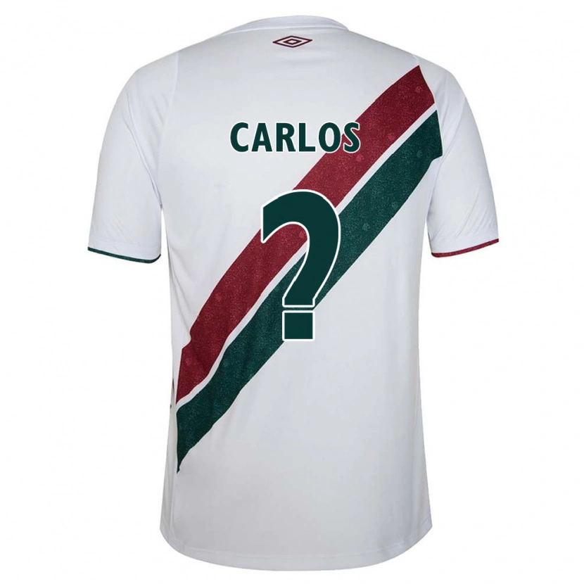 Danxen Men Antônio Carlos #0 White Green Maroon Away Jersey 2025/26 T-Shirt