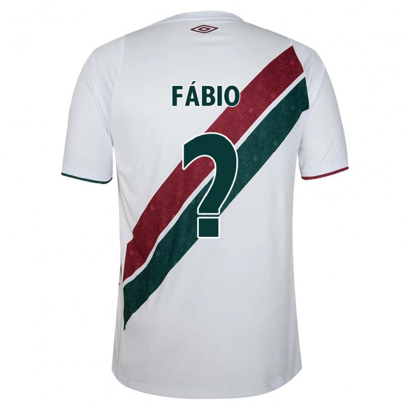 Danxen Men Fábio #0 White Green Maroon Away Jersey 2025/26 T-Shirt