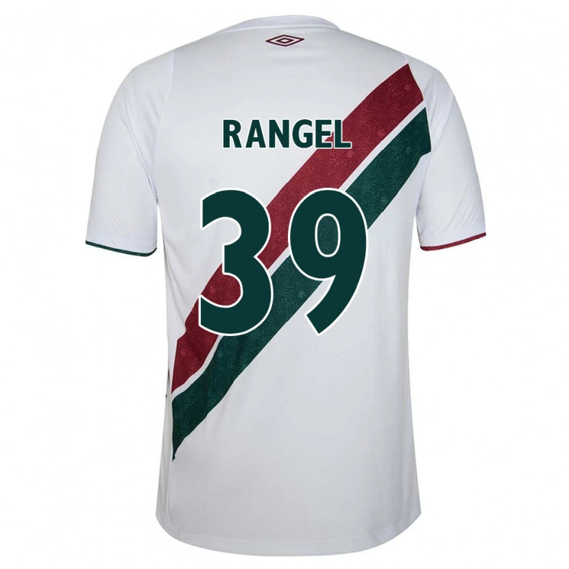 Danxen Men Pedro Rangel #39 White Green Maroon Away Jersey 2025/26 T-Shirt