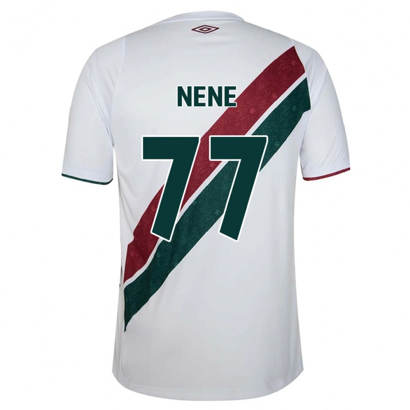 Danxen Men Nene #77 White Green Maroon Away Jersey 2025/26 T-Shirt