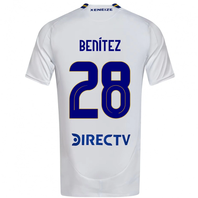 Danxen Men Yazmín Benítez #28 White Blue Away Jersey 2025/26 T-Shirt