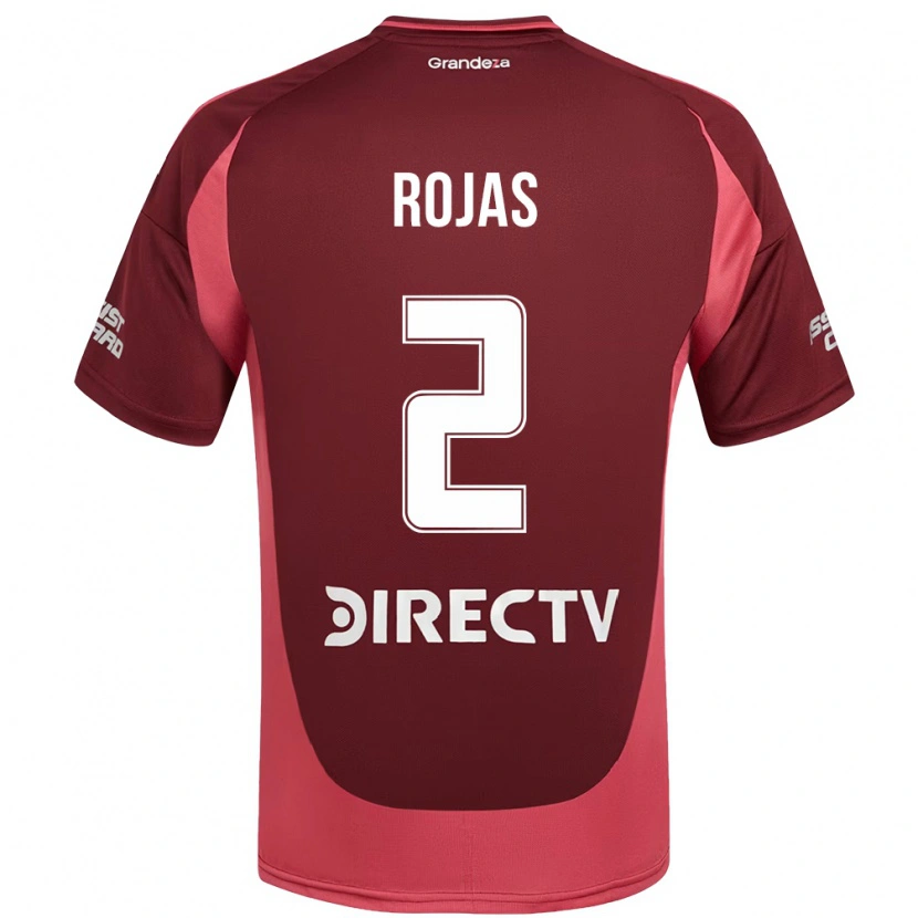 Danxen Men Robert Rojas #2 Burgundy Magenta Away Jersey 2025/26 T-Shirt