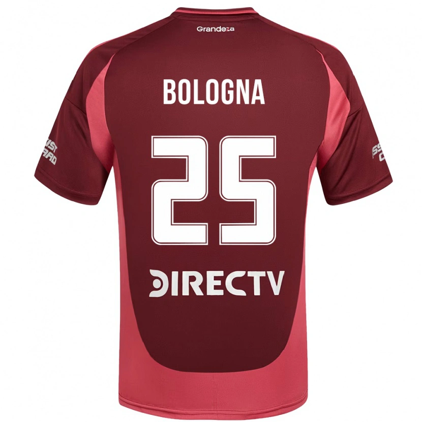 Danxen Men Enrique Bologna #25 Burgundy Magenta Away Jersey 2025/26 T-Shirt