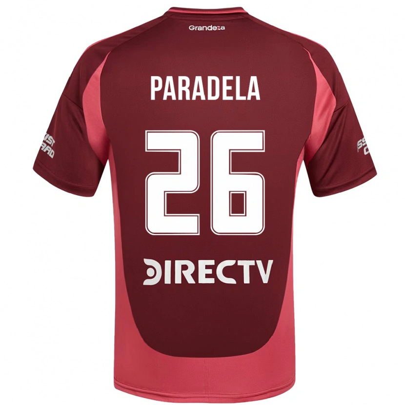 Danxen Men Jose Paradela #26 Burgundy Magenta Away Jersey 2025/26 T-Shirt