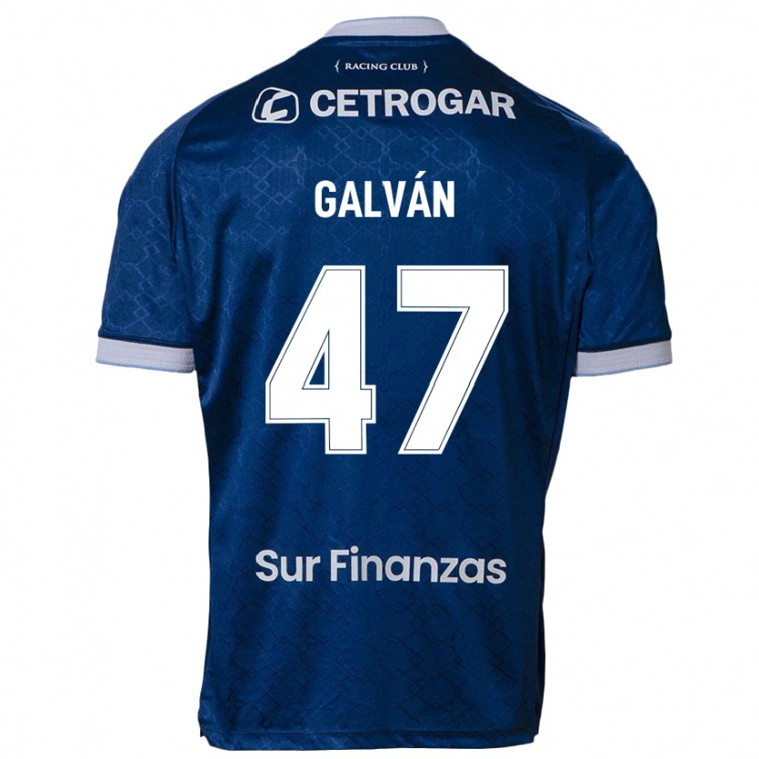 Danxen Men Ignacio Galvan #47 Dark Blue Away Jersey 2025/26 T-Shirt