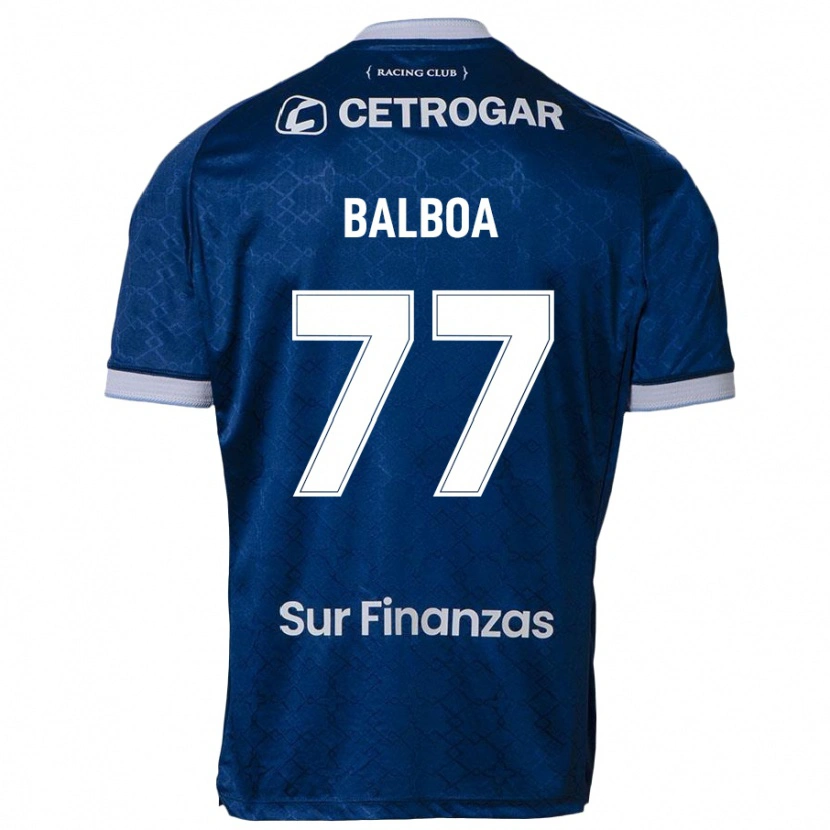 Danxen Men Adrián Balboa #77 Dark Blue Away Jersey 2025/26 T-Shirt