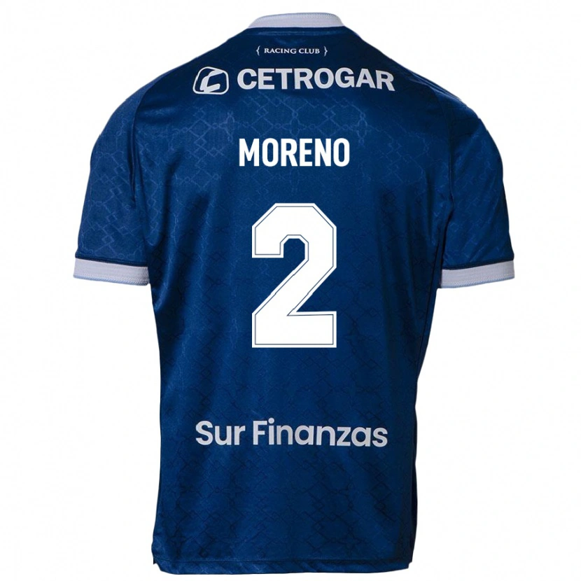 Danxen Men Melina Moreno #2 Dark Blue Away Jersey 2025/26 T-Shirt