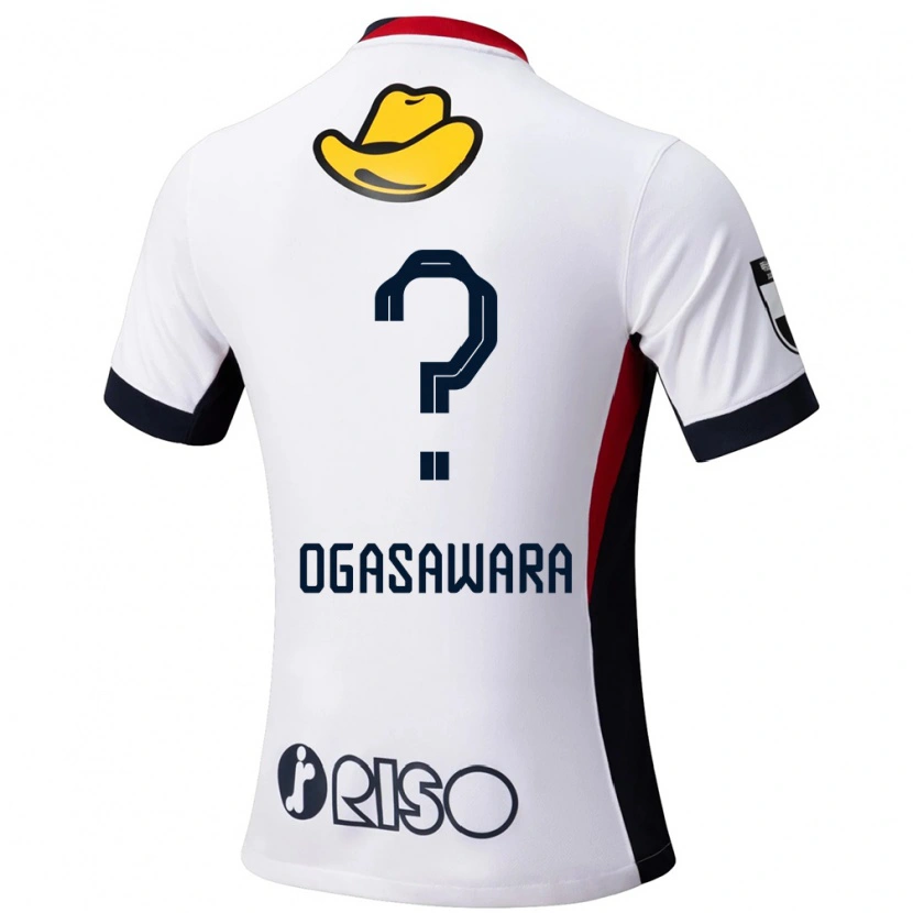 Danxen Men Hiro Ogasawara #0 White Black Away Jersey 2025/26 T-Shirt