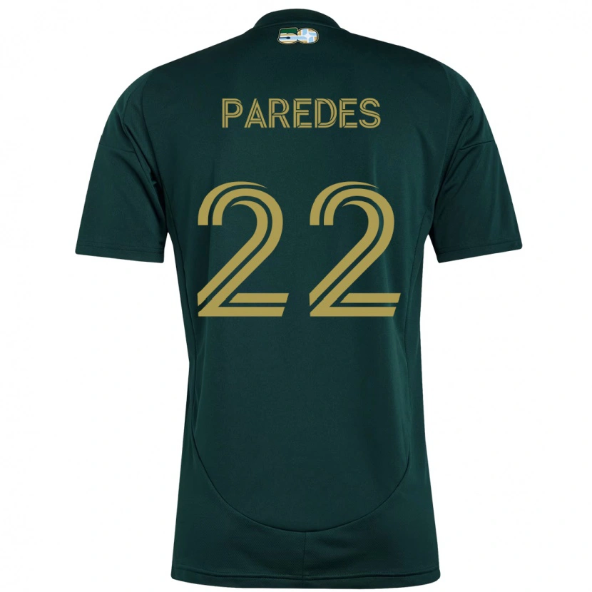 Danxen Women Cristhian Paredes #22 Black Brown Home Jersey 2025/26 T-Shirt