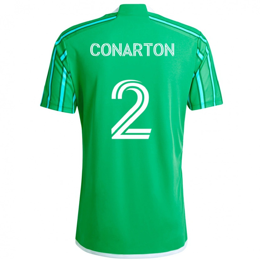 Danxen Women Alyssa Conarton #2 Green White Home Jersey 2025/26 T-Shirt