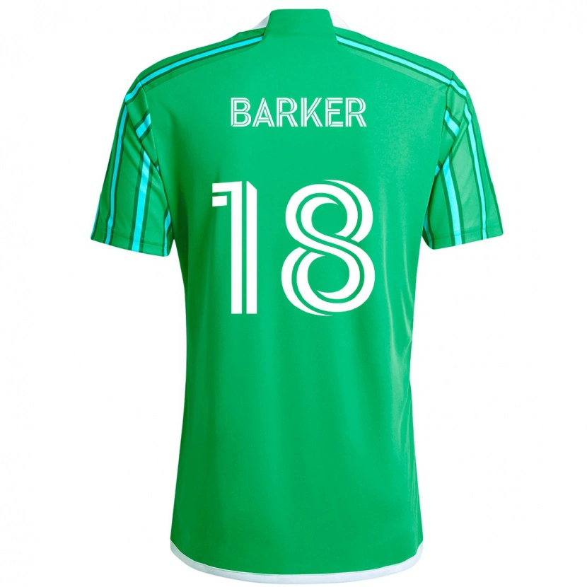 Danxen Women Alicia Barker #18 Green White Home Jersey 2025/26 T-Shirt