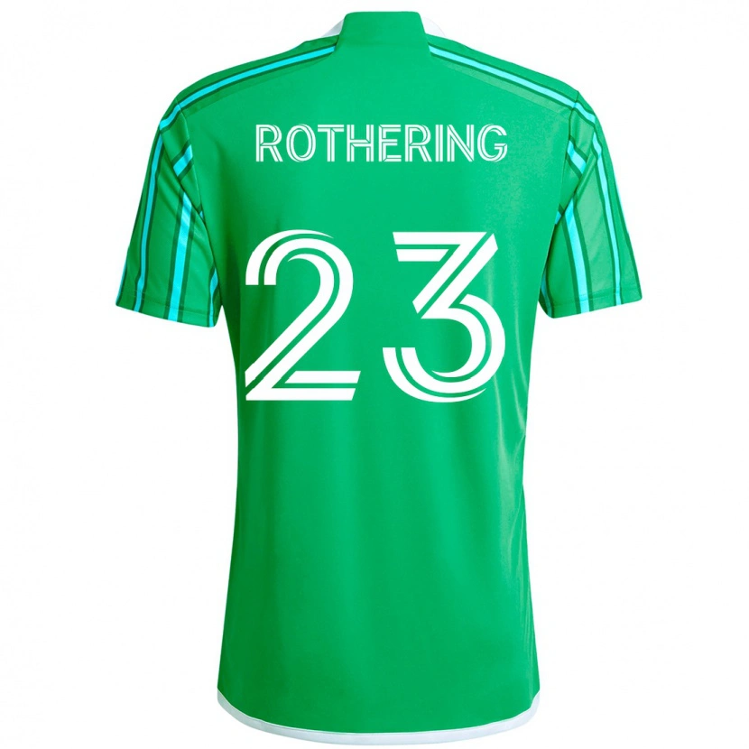 Danxen Women Holly Rothering #23 Green White Home Jersey 2025/26 T-Shirt