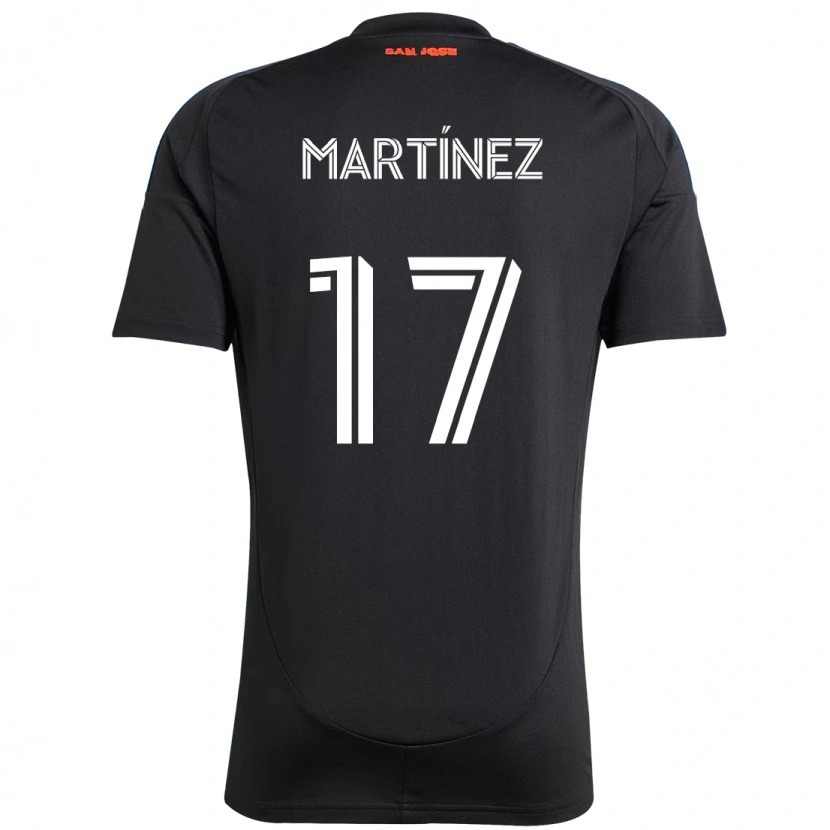 Danxen Women Josef Martínez #17 Black Dark Blue Home Jersey 2025/26 T-Shirt