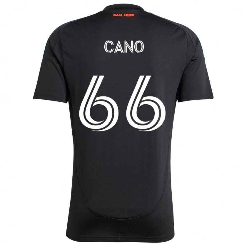 Danxen Women Alejandro Cano #66 Black Dark Blue Home Jersey 2025/26 T-Shirt