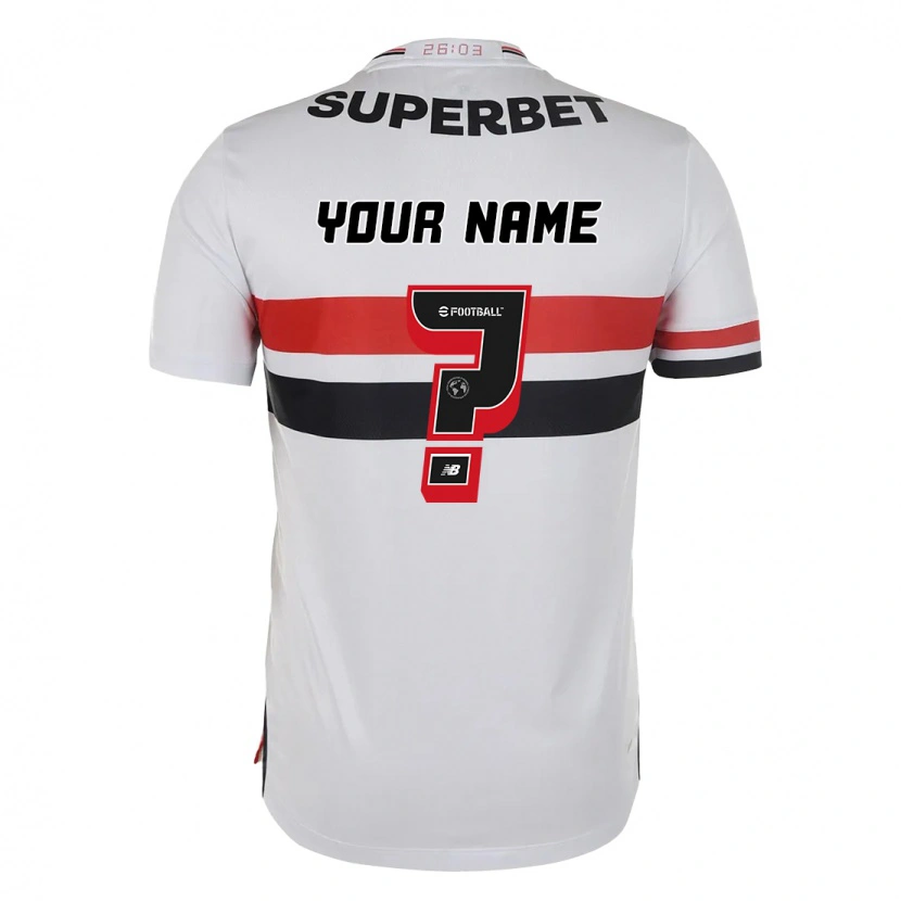 Danxen Women Your Name #0 Red Black White Home Jersey 2025/26 T-Shirt