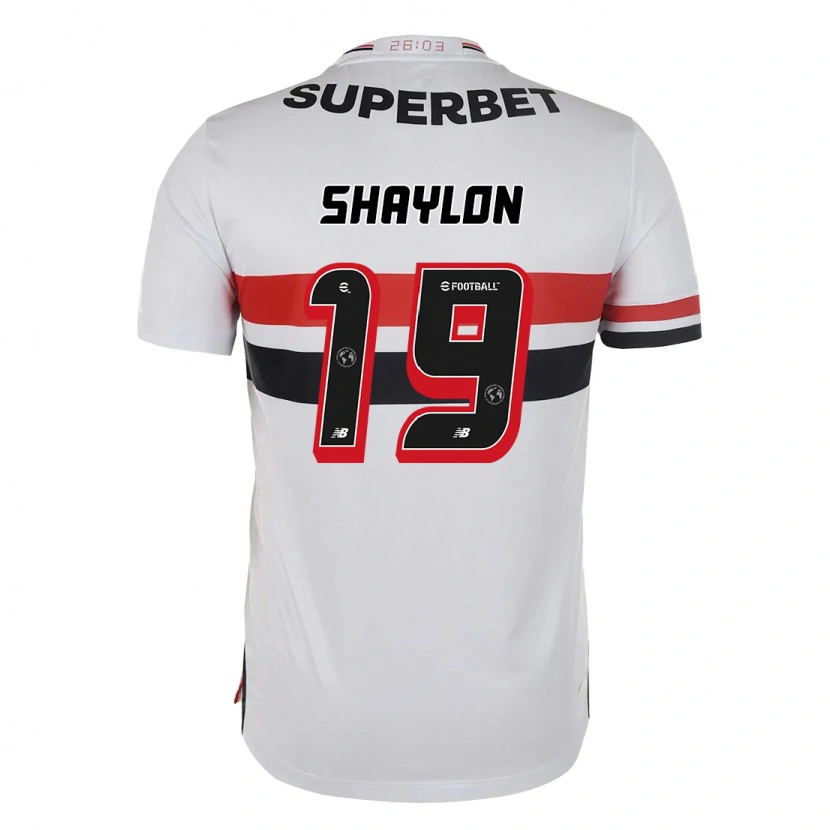 Danxen Women Shaylon #19 Red Black White Home Jersey 2025/26 T-Shirt