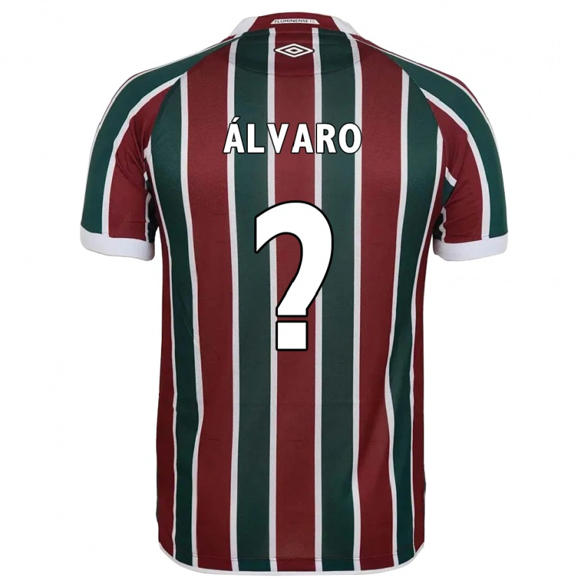 Danxen Women Álvaro #0 Green Maroon White Home Jersey 2025/26 T-Shirt