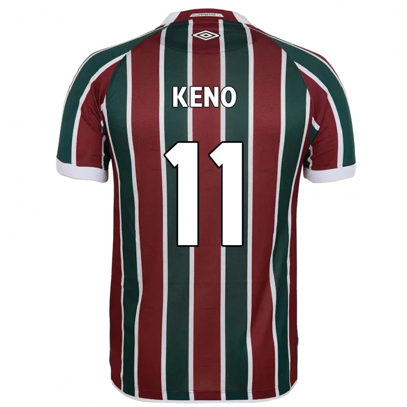 Danxen Women Keno #11 Green Maroon White Home Jersey 2025/26 T-Shirt