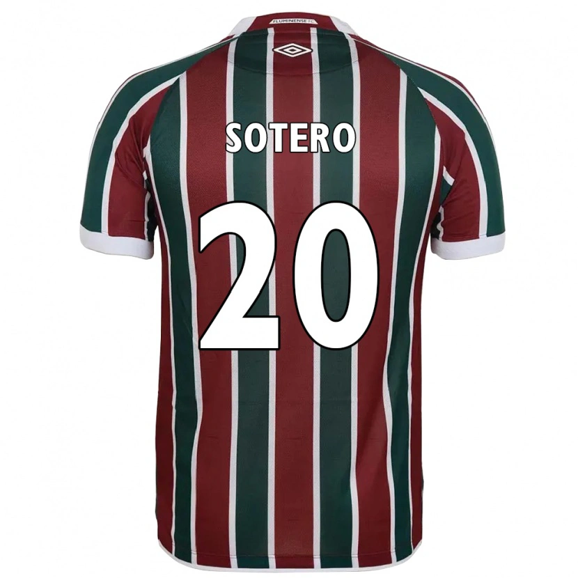 Danxen Women Kamilla Sotero #20 Green Maroon White Home Jersey 2025/26 T-Shirt