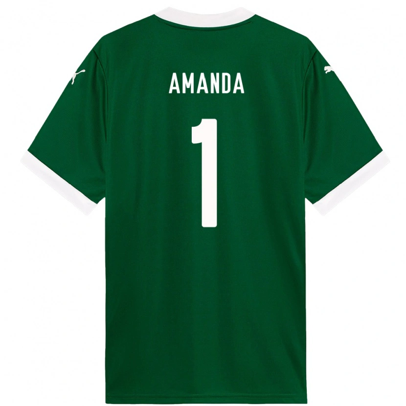 Danxen Women Amanda #1 Green White Home Jersey 2025/26 T-Shirt