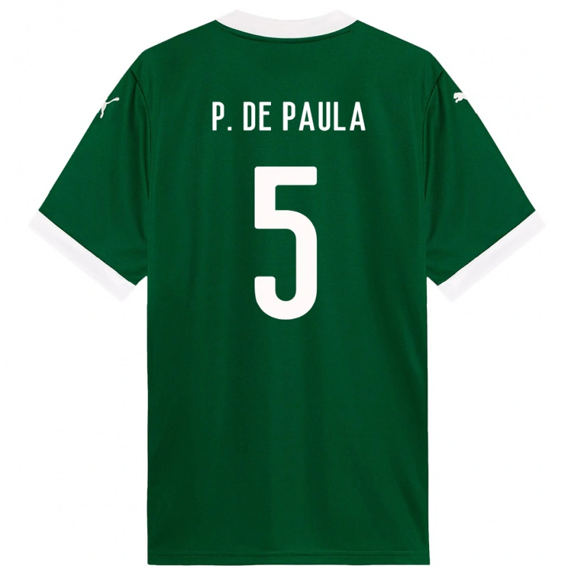 Danxen Women Patrick De Paula #5 Green White Home Jersey 2025/26 T-Shirt