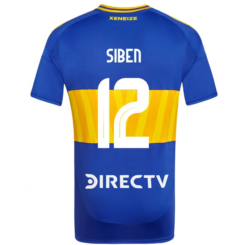 Danxen Women Priscila Siben #12 Royal Blue Yellow Home Jersey 2025/26 T-Shirt