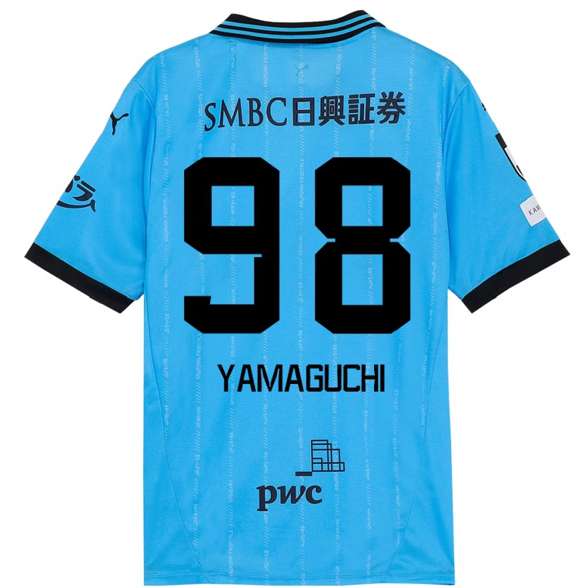 Danxen Women Louis Thébault-Yamaguchi #98 Sky Blue Black Home Jersey 2025/26 T-Shirt