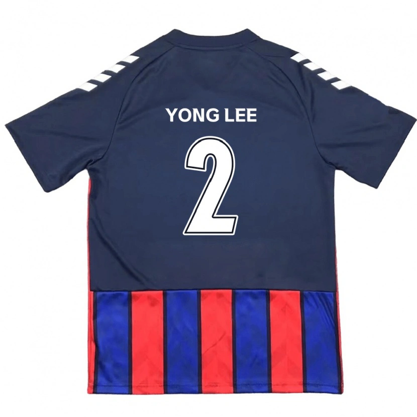 Danxen Women Yong Lee #2 Royal Blue Red Home Jersey 2025/26 T-Shirt