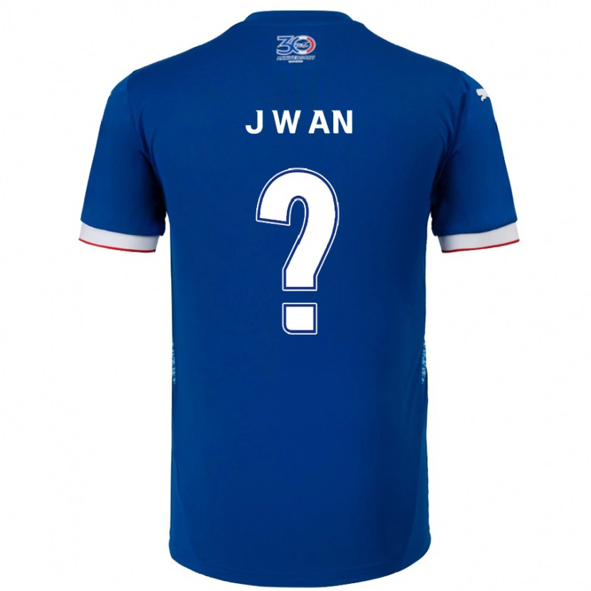 Danxen Women Joo-Wan An #0 Royal Blue White Home Jersey 2025/26 T-Shirt