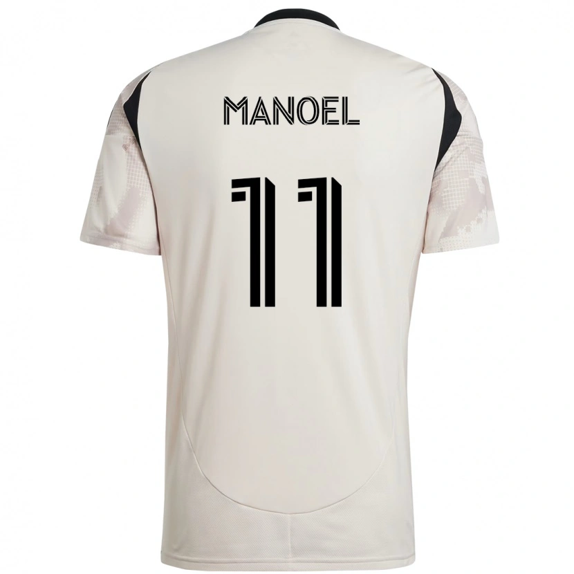 Danxen Women Elias Manoel #11 Beige Black Away Jersey 2025/26 T-Shirt