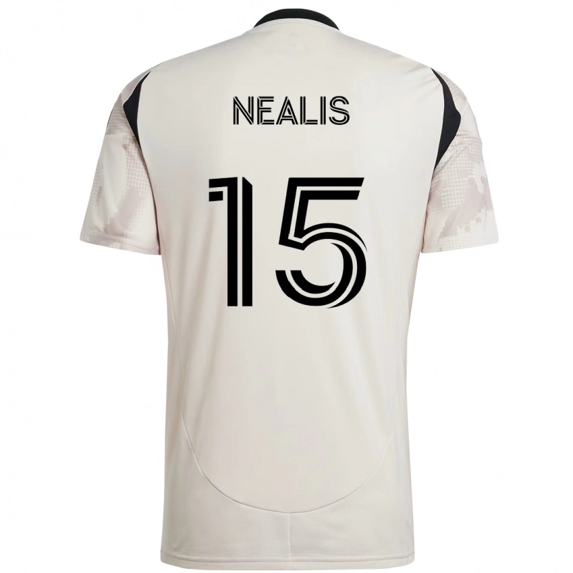 Danxen Women Sean Nealis #15 Beige Black Away Jersey 2025/26 T-Shirt