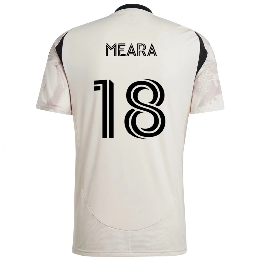 Danxen Women Ryan Meara #18 Beige Black Away Jersey 2025/26 T-Shirt