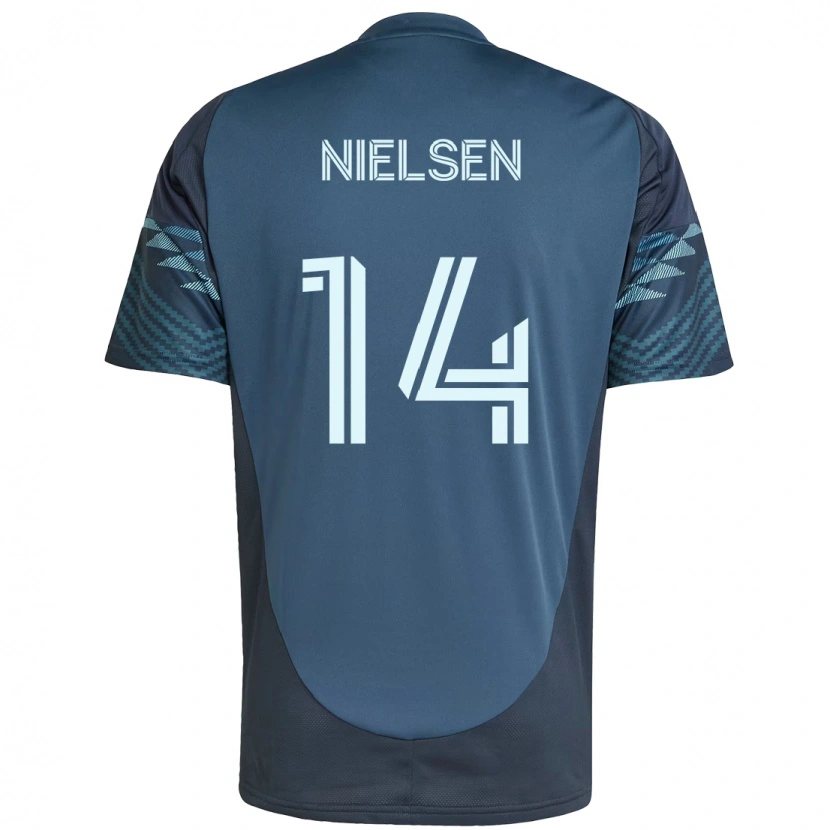 Danxen Women Taylor Nielsen #14 Light Blue Away Jersey 2025/26 T-Shirt