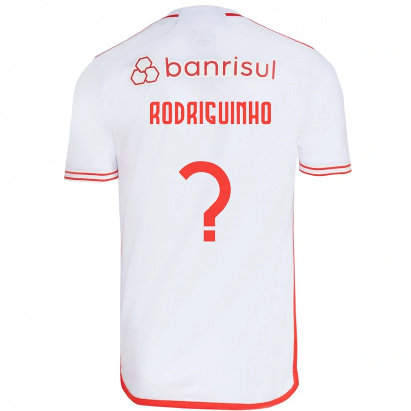 Danxen Women Rodriguinho #0 White Red Away Jersey 2025/26 T-Shirt