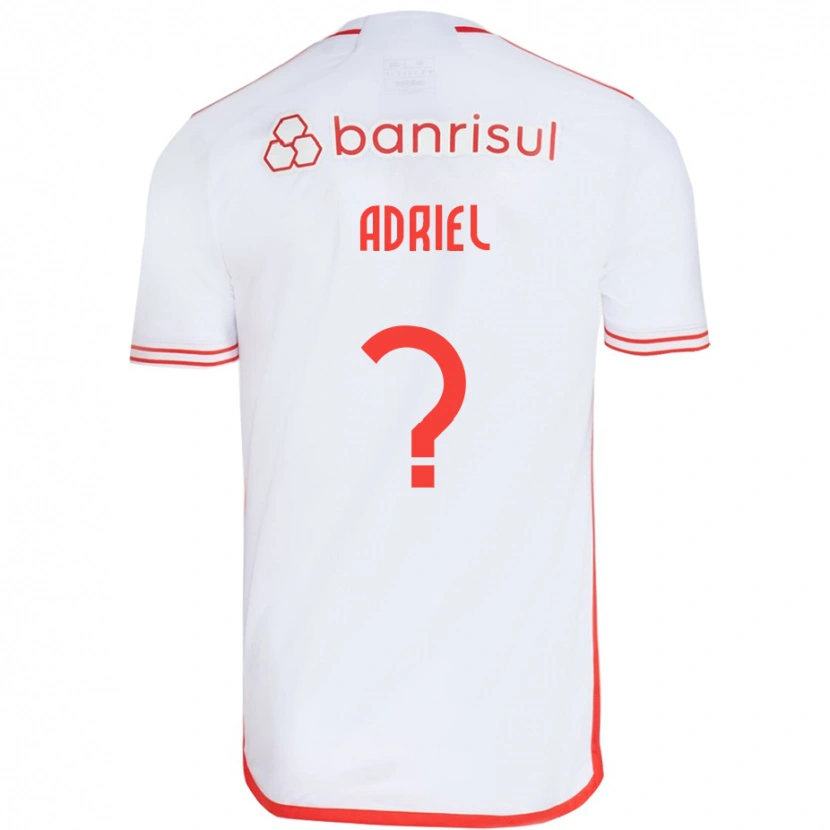 Danxen Women Adriel #0 White Red Away Jersey 2025/26 T-Shirt