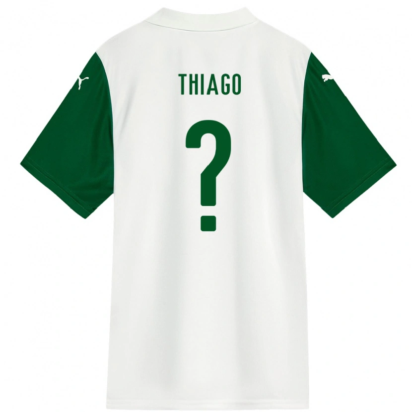 Danxen Women Thiago #0 White Green Away Jersey 2025/26 T-Shirt