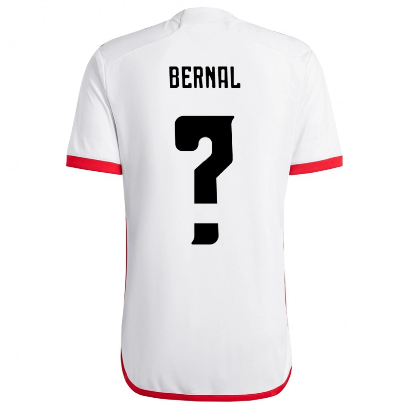 Danxen Women Scarlett Bernal #0 White Red Away Jersey 2025/26 T-Shirt