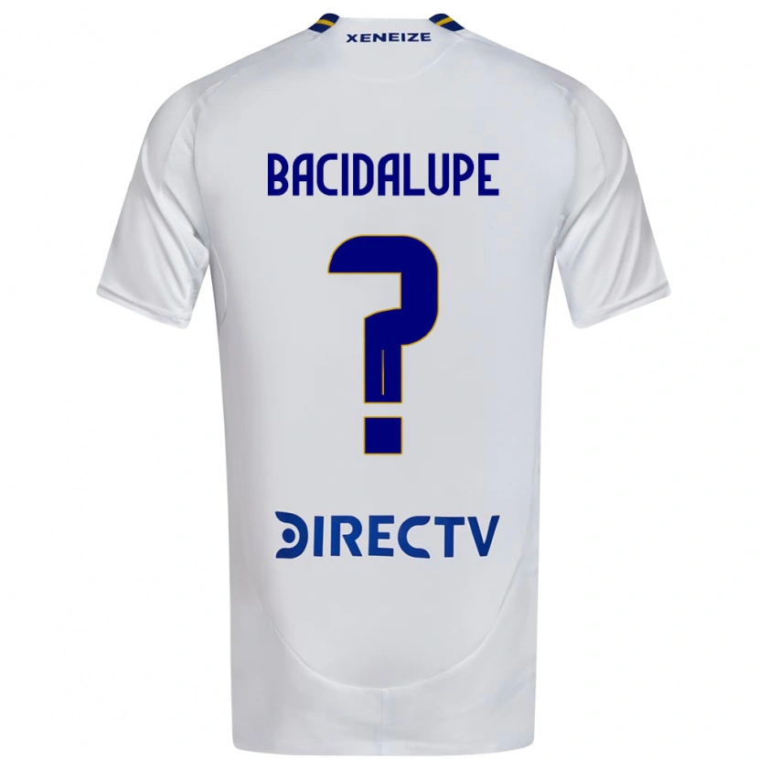 Danxen Women Rodrigo Bacidalupe #0 White Blue Away Jersey 2025/26 T-Shirt