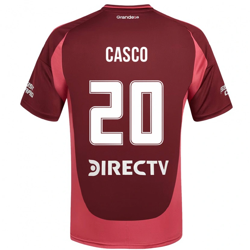 Danxen Women Milton Casco #20 Burgundy Magenta Away Jersey 2025/26 T-Shirt