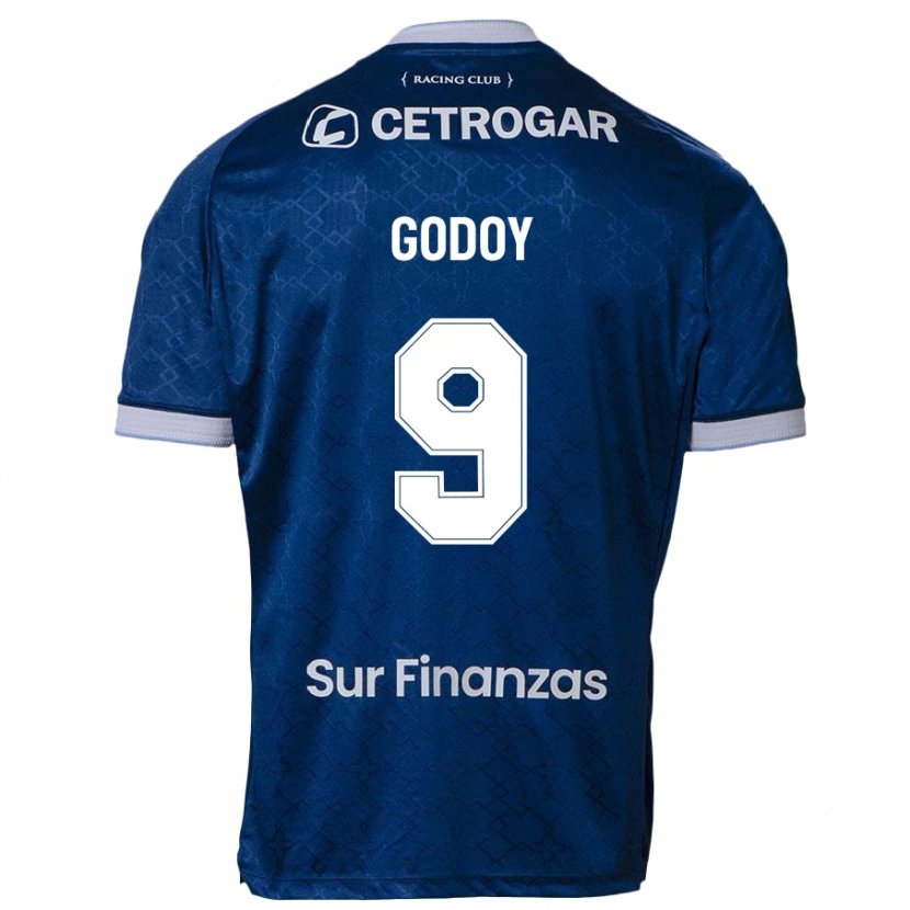 Danxen Women Santiago Godoy #9 Dark Blue Away Jersey 2025/26 T-Shirt