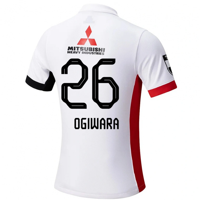 Danxen Women Takuya Ogiwara #26 White Black Away Jersey 2025/26 T-Shirt