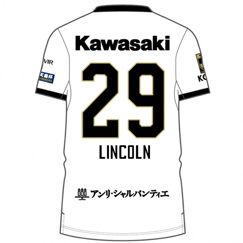 Danxen Women Lincoln #29 White Black Away Jersey 2025/26 T-Shirt