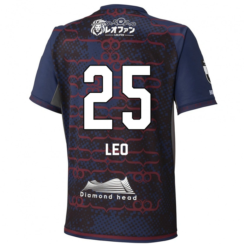 Danxen Women Leo Osaki #25 Blue Red Away Jersey 2025/26 T-Shirt