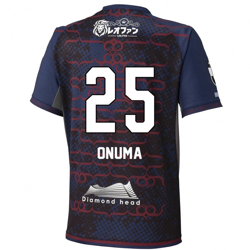 Danxen Women Akito Onuma #25 Blue Red Away Jersey 2025/26 T-Shirt