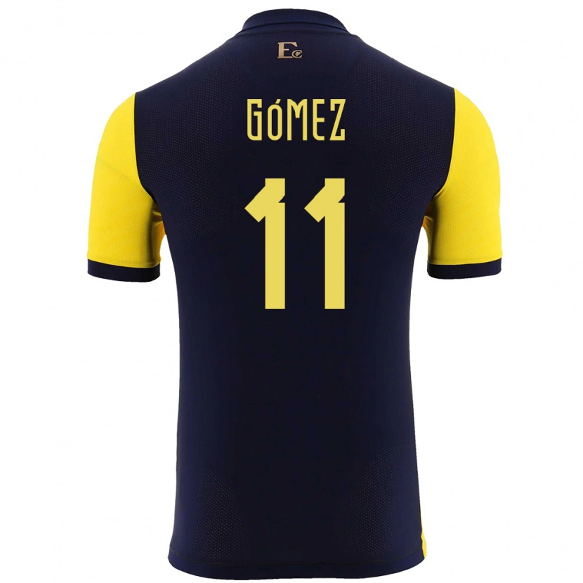 Danxen Kid Ecuador Jandry Gómez #11 Yellow Home Jersey 24-26 T-Shirt